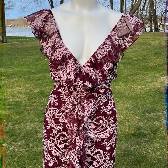 NWT WAYF sexy lace gown XL - Picture 5 of 13